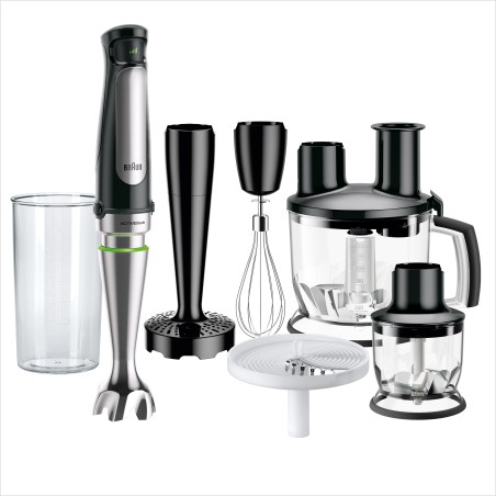 Braun Multiquick 7 MQ 7087X Hand Blender - Premium Blackbrushed Stainless Steel, Perfect for Effortless Blending and Pureeing!